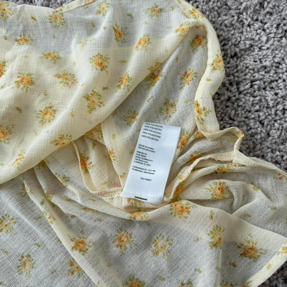 Urban Outfitters Baby Doll Coquette Baby Doll Flowy Cottage Core Dress Soft Girl - Picture 6 of 6